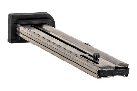 The Beretta .22 M9 Magazine features a stainless steel construction